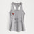 Rottweiler Heart String - Women's Racerback Tanktop