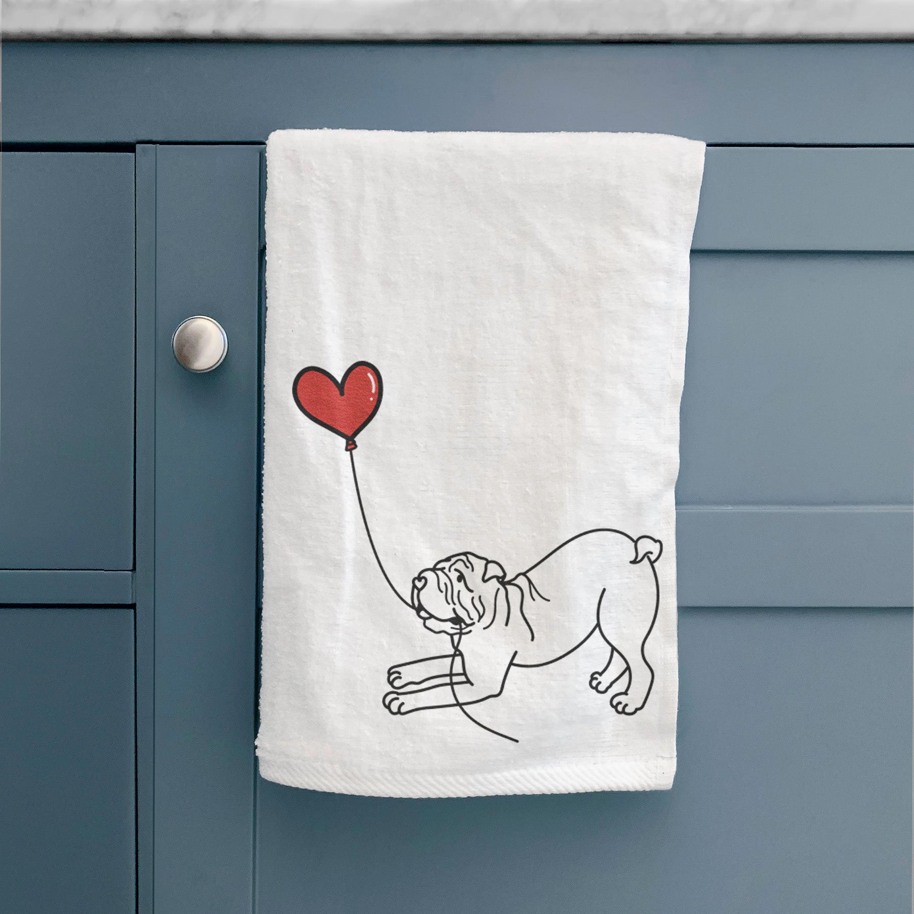 Shar Pei Heart String -  Decorative Hand Towel