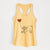 Shar Pei Heart String - Women's Racerback Tanktop