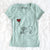 Shar Pei Heart String - Women's V-neck Shirt