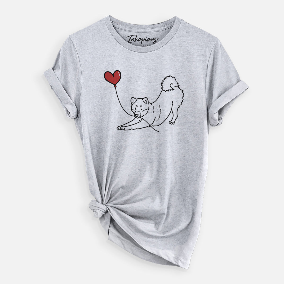 Shiba Inu Heart String - Unisex Crewneck