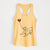 English Springer Spaniel Heart String - Women's Racerback Tanktop