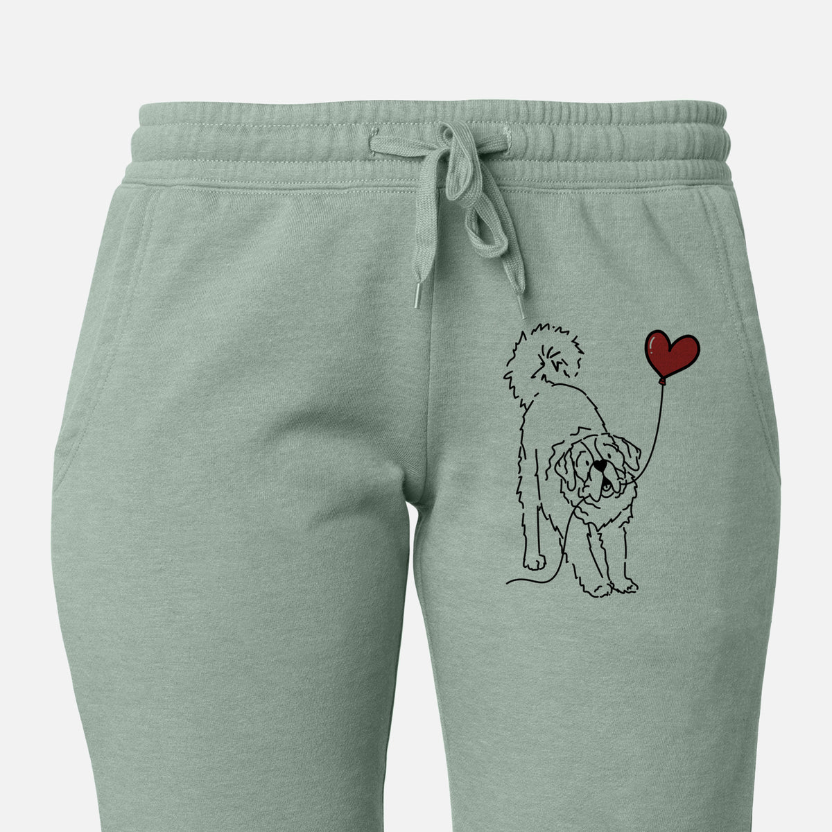 Saint Bernard Heart String - Women&#39;s Cali Wave Joggers