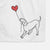 Vizsla Heart String -  Decorative Hand Towel