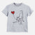 Weimaraner Heart String - Kids/Youth/Toddler Shirt