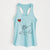 Soft-Coated Wheaten Terrier Heart String - Women's Racerback Tanktop