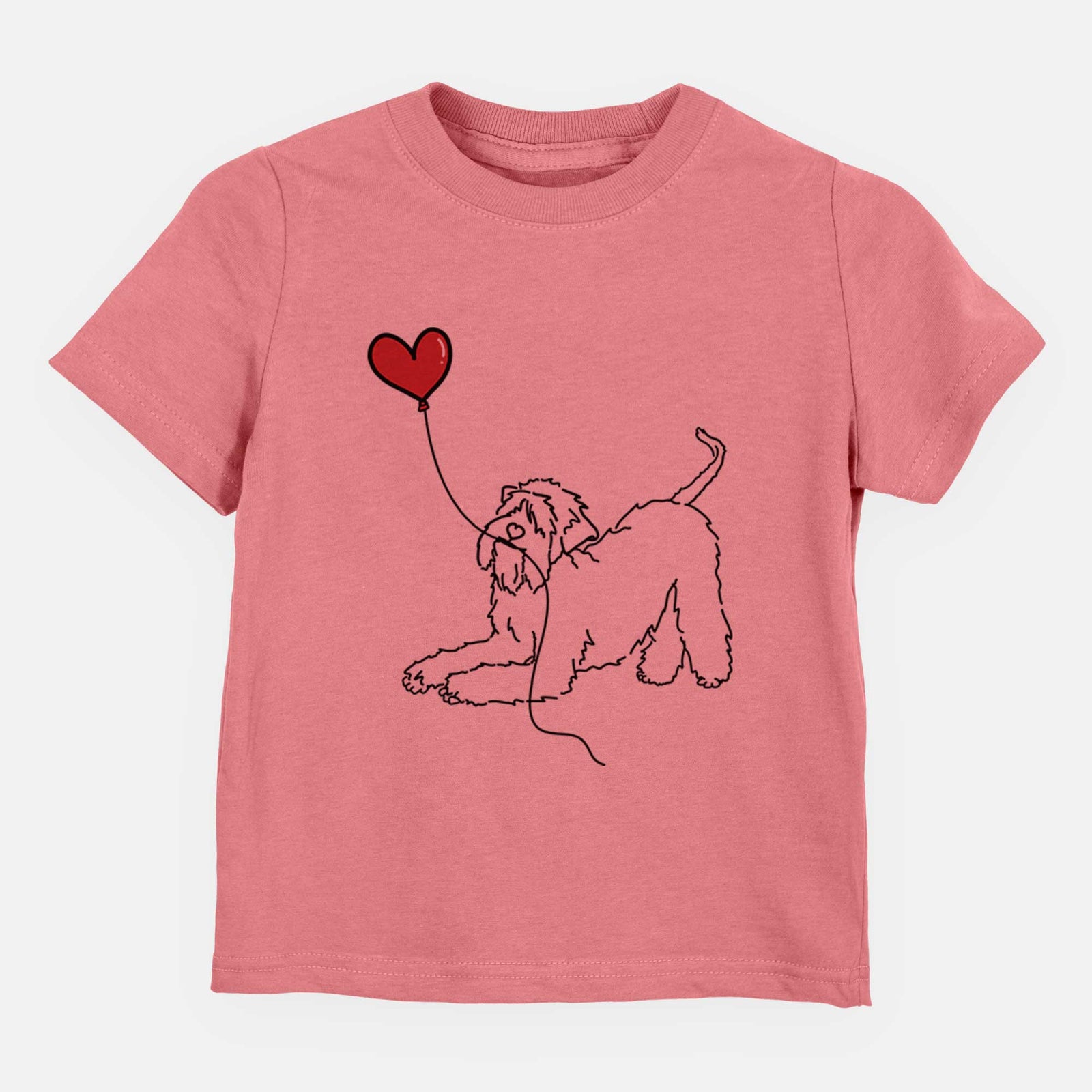 Soft-Coated Wheaten Terrier Heart String - Kids/Youth/Toddler Shirt