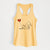 Whippet Heart String - Women's Racerback Tanktop