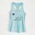 Whippet Heart String - Women's Racerback Tanktop