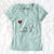 Whippet Heart String - Women's Perfect V-neck Shirt