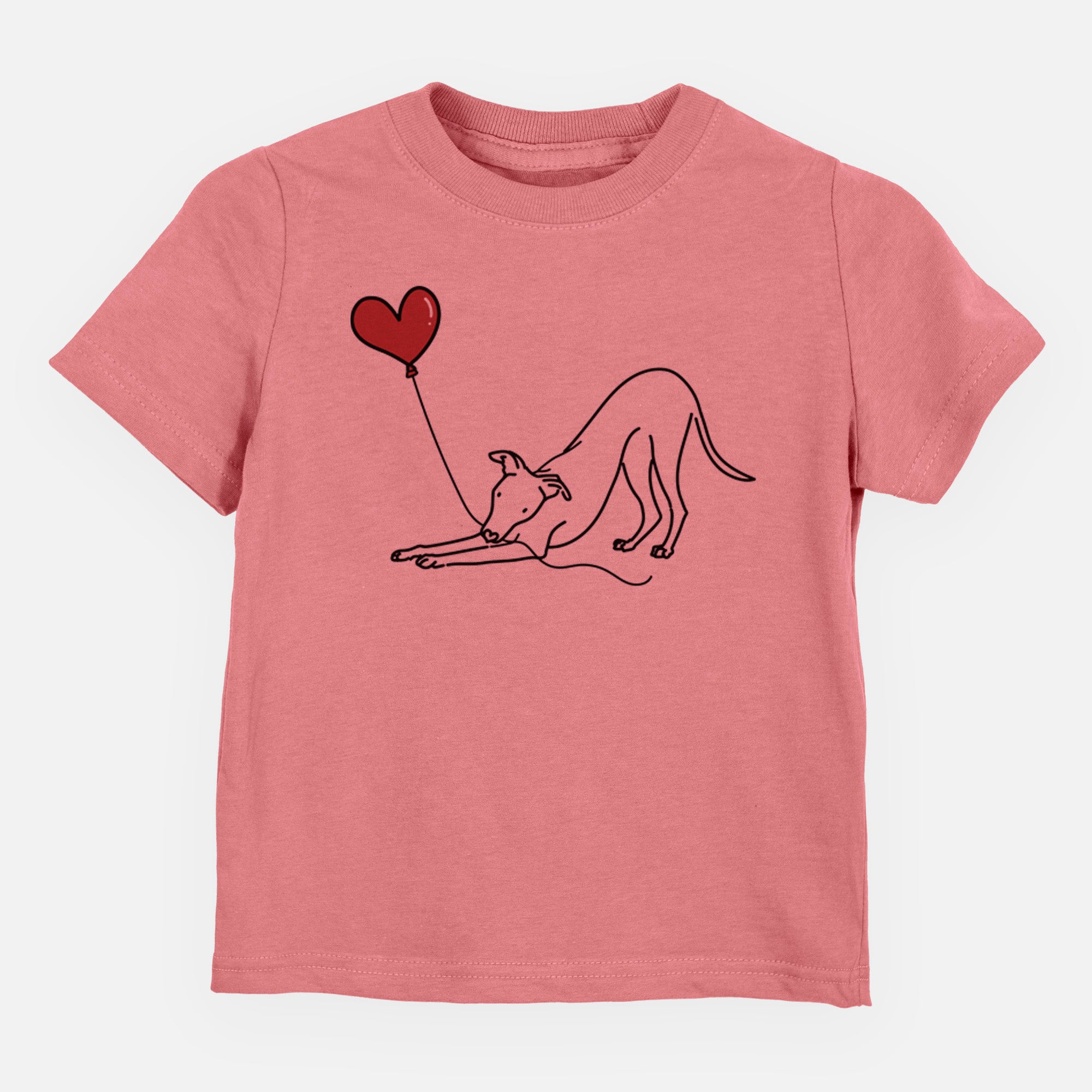 Whippet Heart String - Kids/Youth/Toddler Shirt