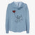 Yorkiepoo Heart String- Women's Cali Wave Zip-Up Sweatshirt