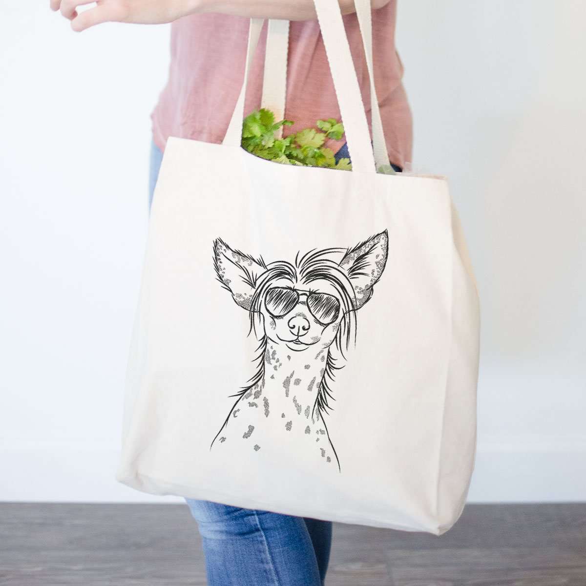 Hudson the Chinese Crested - Tote