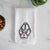 Inkopious Paw Print Decorative Hand Towel