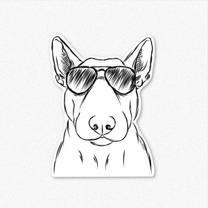 Jett the Bull Terrier - Decal Sticker
