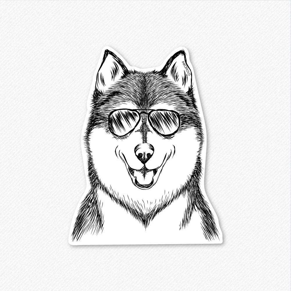 Koda the Husky - Decal Sticker