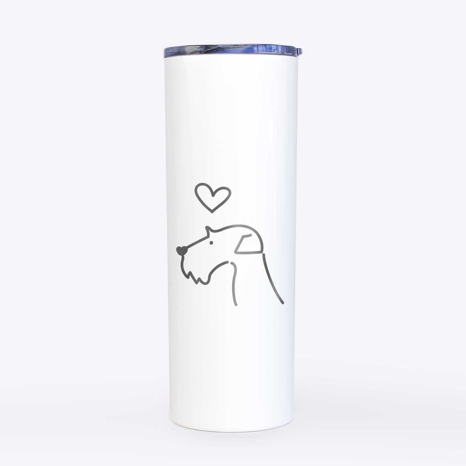 Love Always Airedale Terrier - 20oz Skinny Tumbler