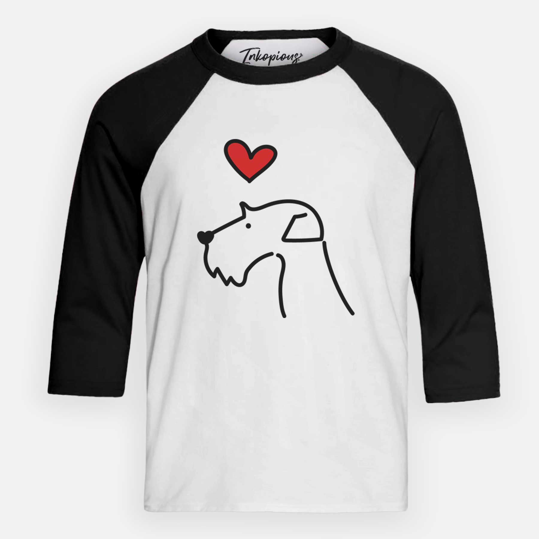 Love Always Airedale Terrier - Youth 3/4 Long Sleeve