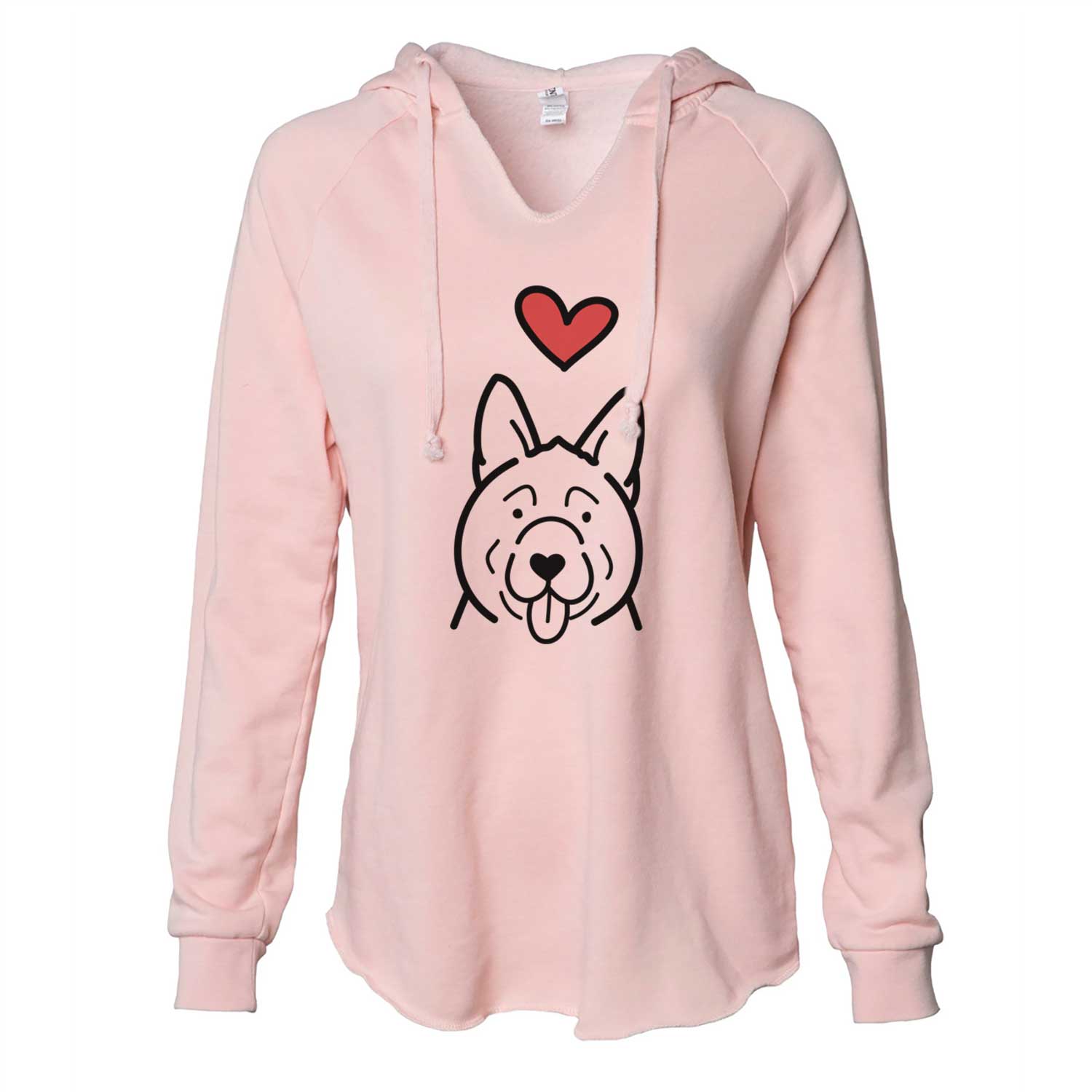 Love Always Akita - Cali Wave Hooded Sweatshirt