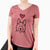 Love Always Akita - Women's V-neck Shirt