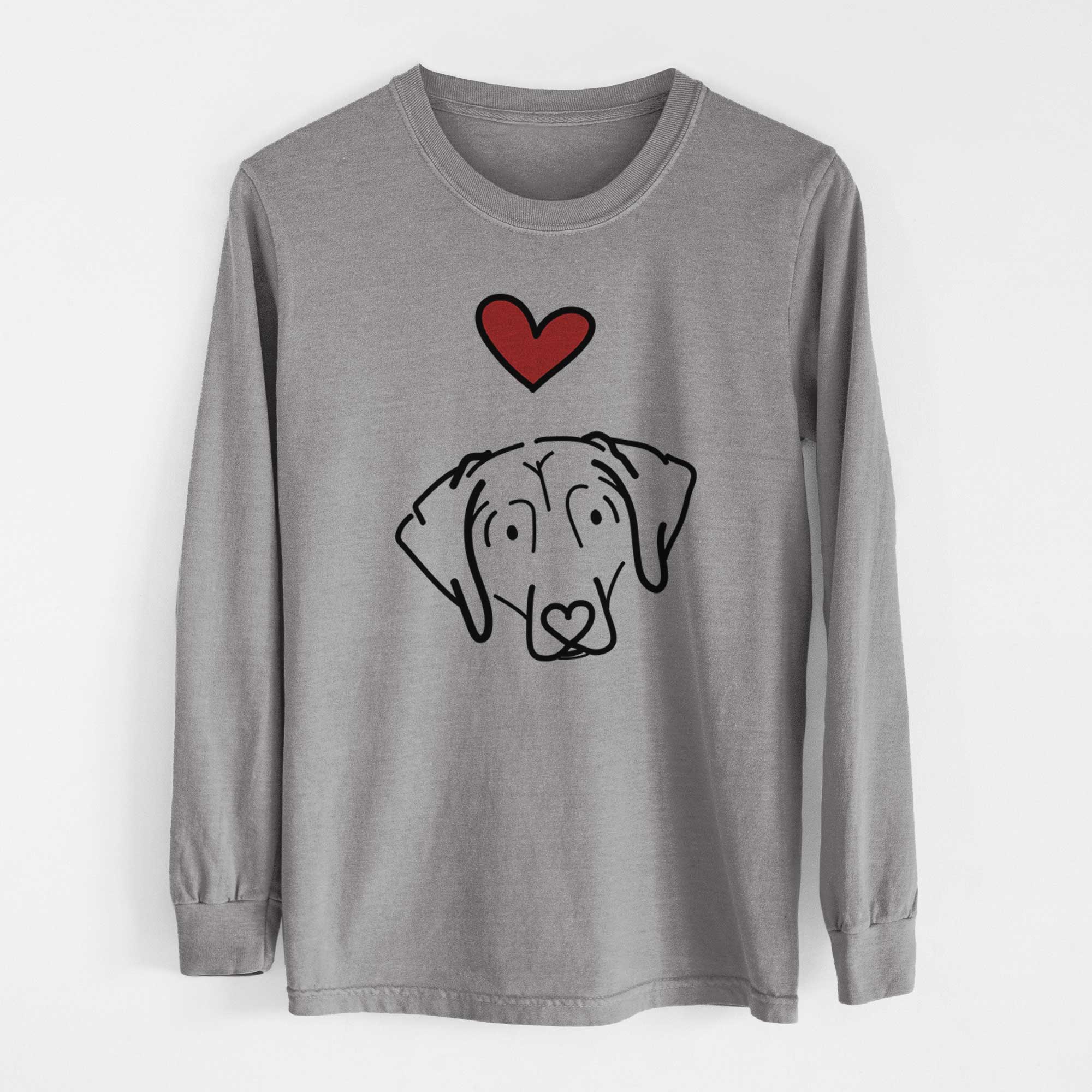 Love Always Beagle - Aly - Heavyweight 100% Cotton Long Sleeve