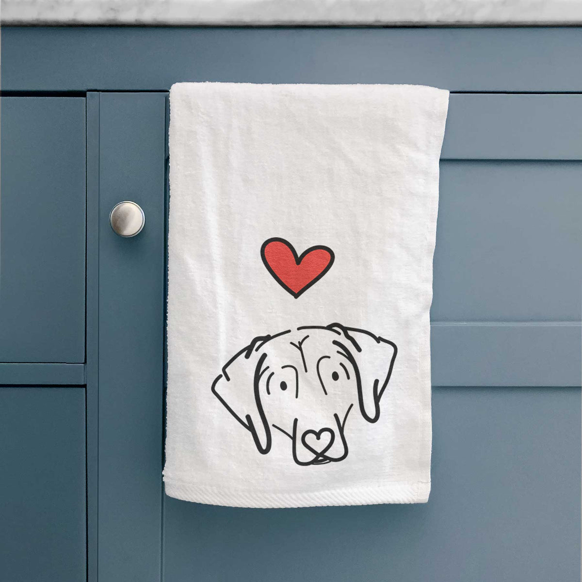 Love Always Beagle - Aly - Decorative Hand Towel