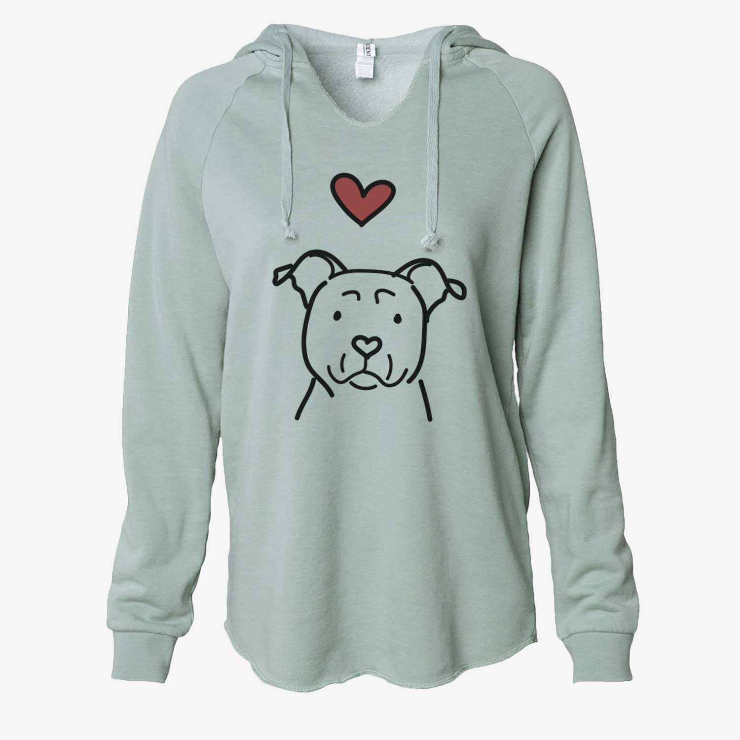 Love Always American Staffordshire Terrier - Cali Wave Hooded Sweatshirt