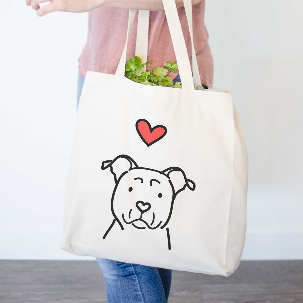 Love Always American Staffordshire Terrier - Tote Bag