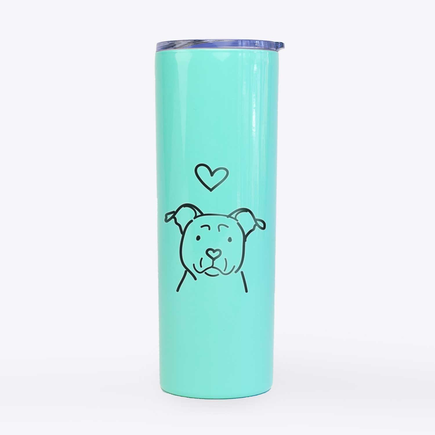 Love Always American Staffordshire Terrier - 20oz Skinny Tumbler