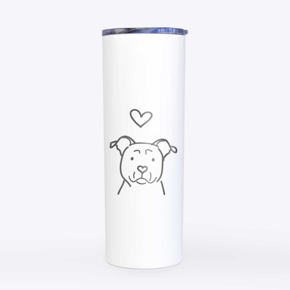 Love Always American Staffordshire Terrier - 20oz Skinny Tumbler