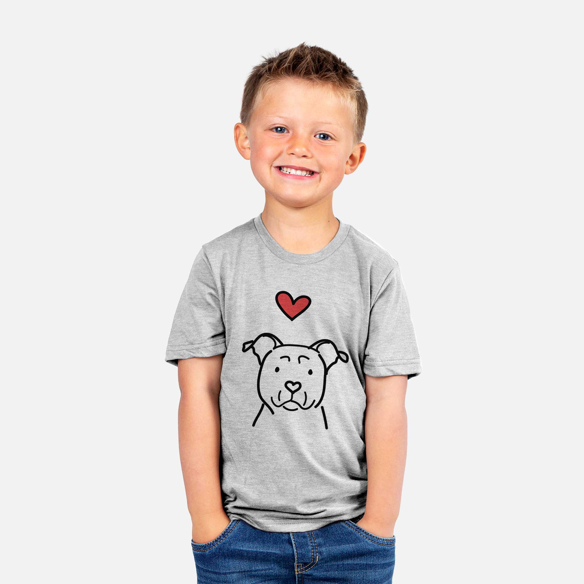 Love Always American Staffordshire Terrier - Kids/Youth/Toddler Shirt