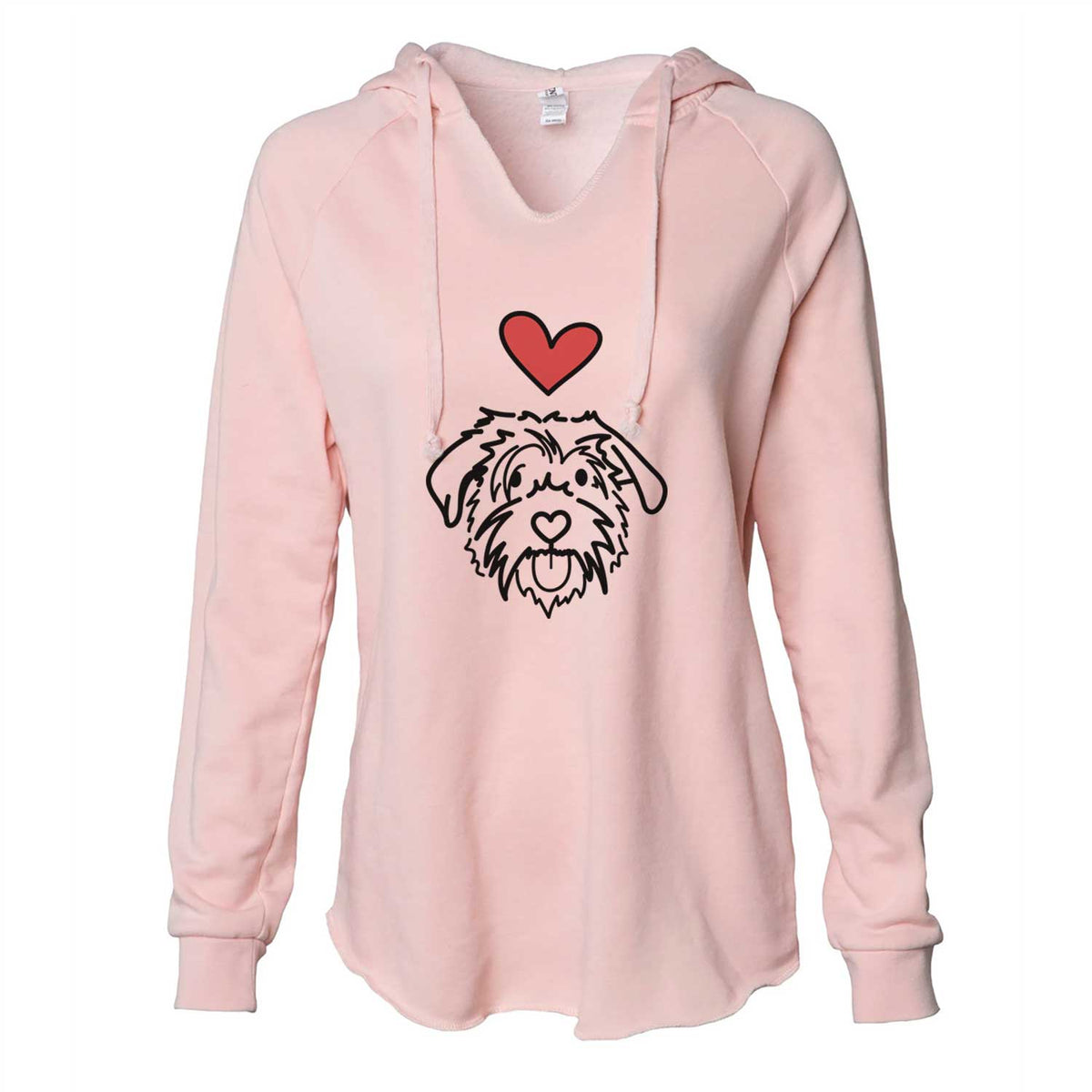 Love Always Scottish Terrier Border Collie Mix - Amal - Cali Wave Hooded Sweatshirt