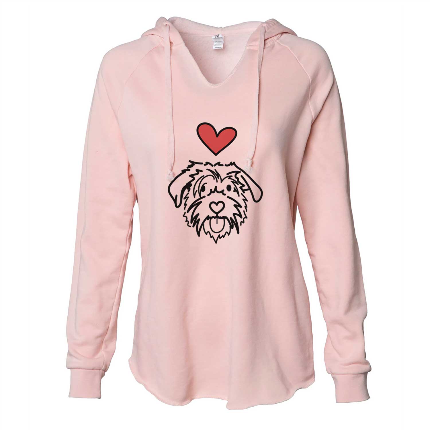 Love Always Scottish Terrier Border Collie Mix - Amal - Cali Wave Hooded Sweatshirt
