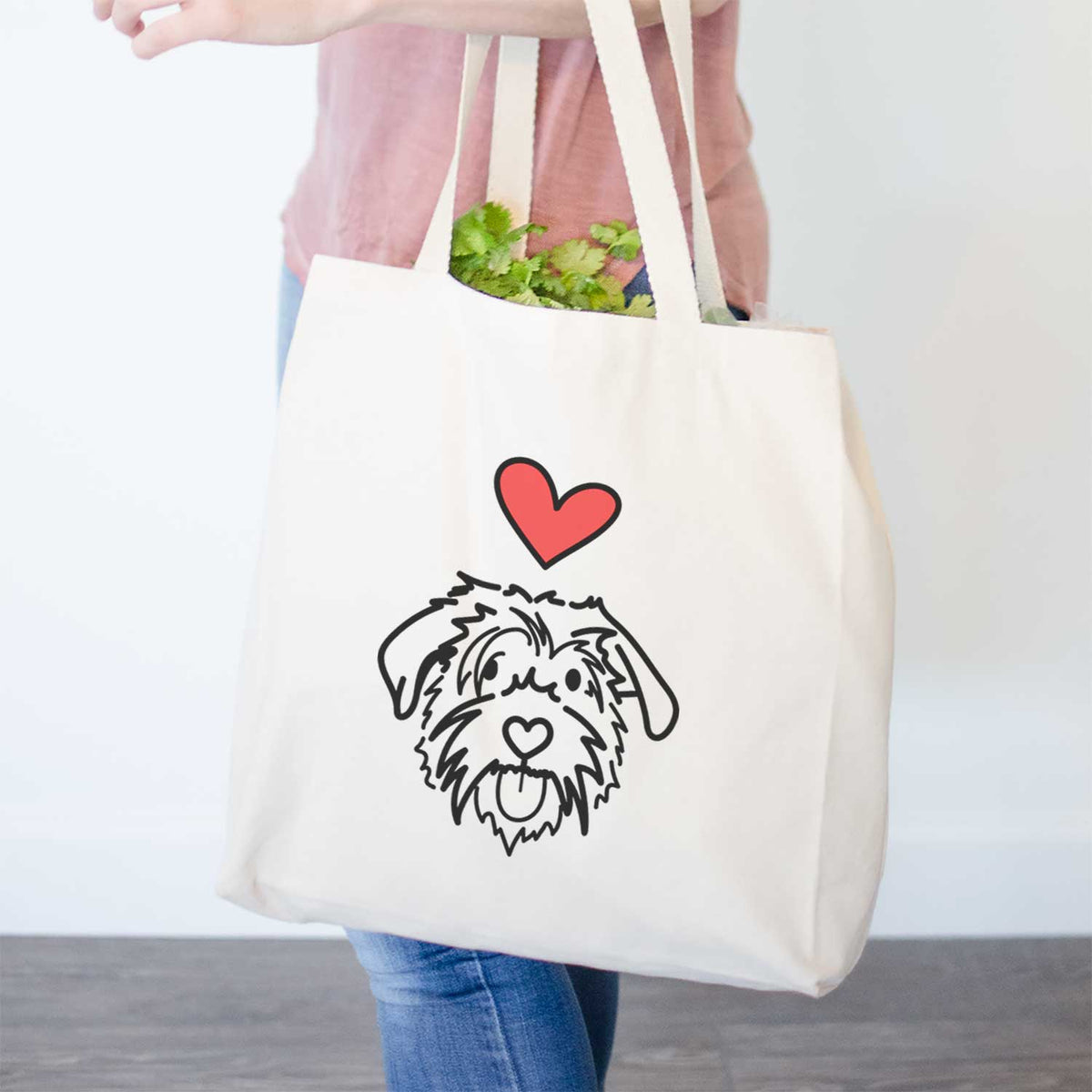 Love Always Scottish Terrier Border Collie Mix - Amal - Tote Bag