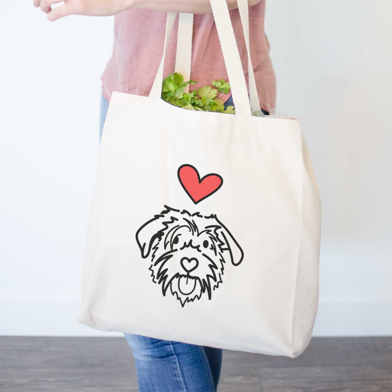Love Always Scottish Terrier Border Collie Mix - Amal - Tote Bag