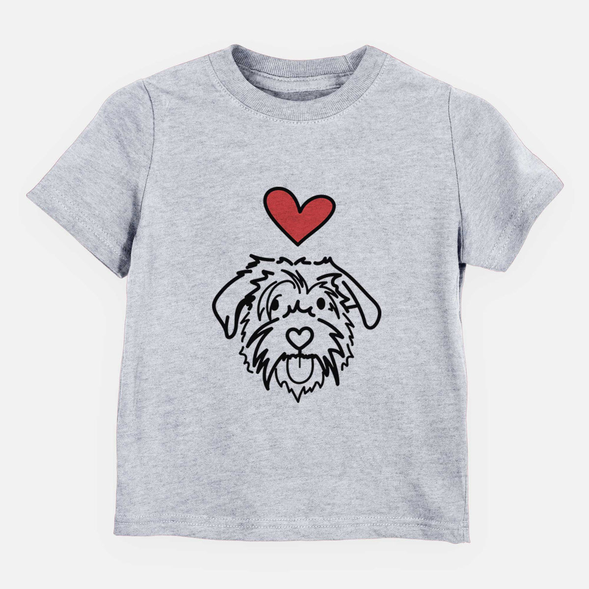 Love Always Scottish Terrier Border Collie Mix - Amal - Kids/Youth/Toddler Shirt