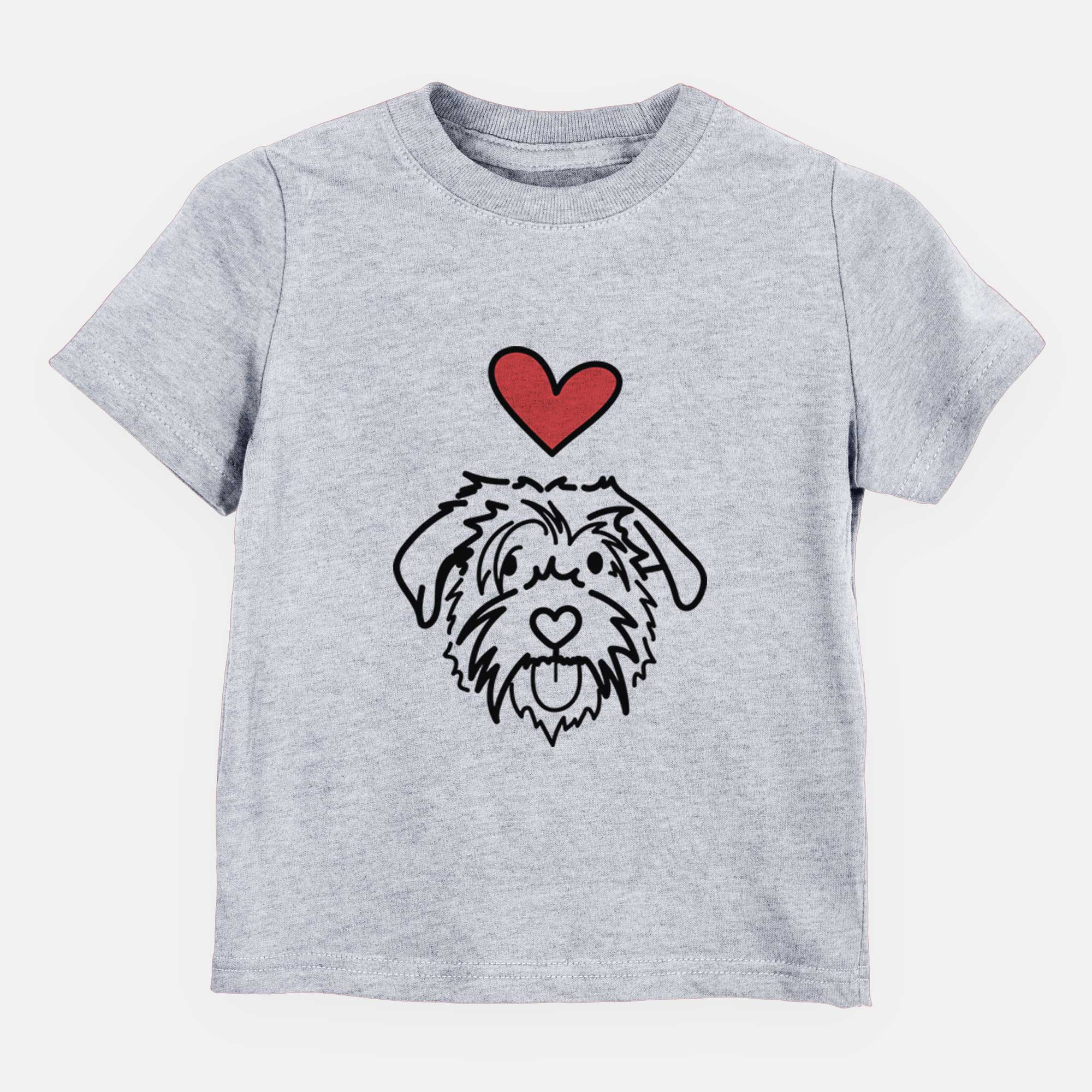 Love Always Scottish Terrier Border Collie Mix - Amal - Kids/Youth/Toddler Shirt
