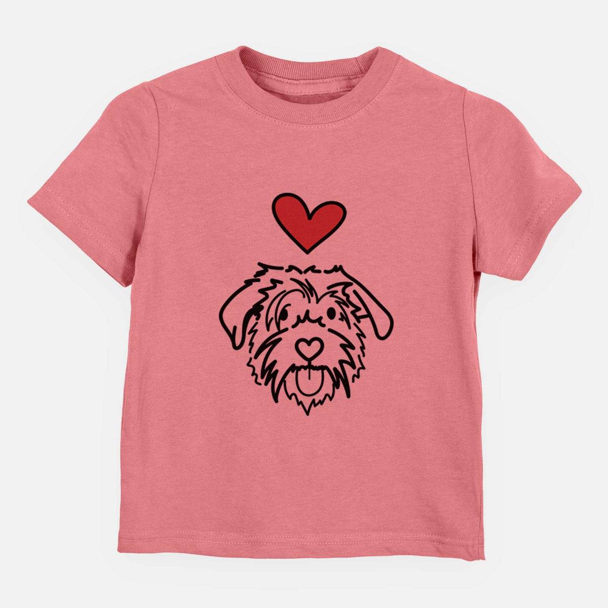Love Always Scottish Terrier Border Collie Mix - Amal - Kids/Youth/Toddler Shirt