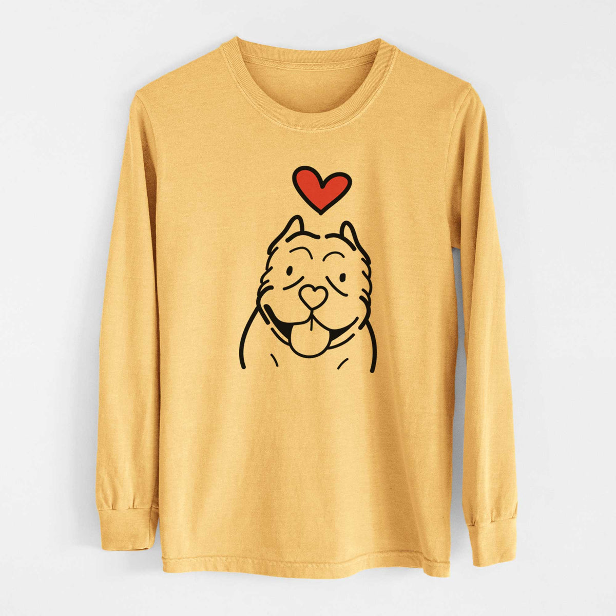 Love Always American Bully - Heavyweight 100% Cotton Long Sleeve