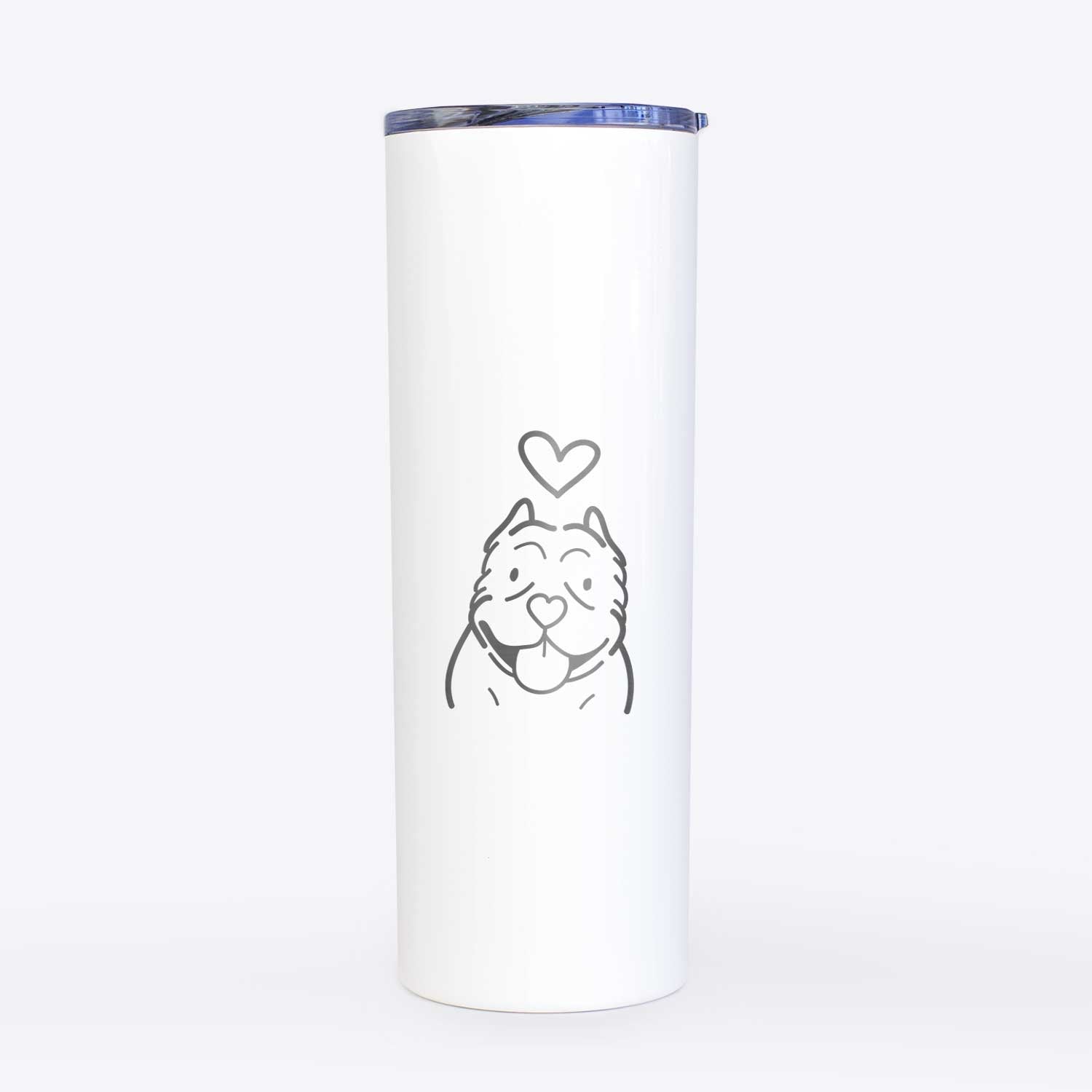 Love Always American Bully - 20oz Skinny Tumbler