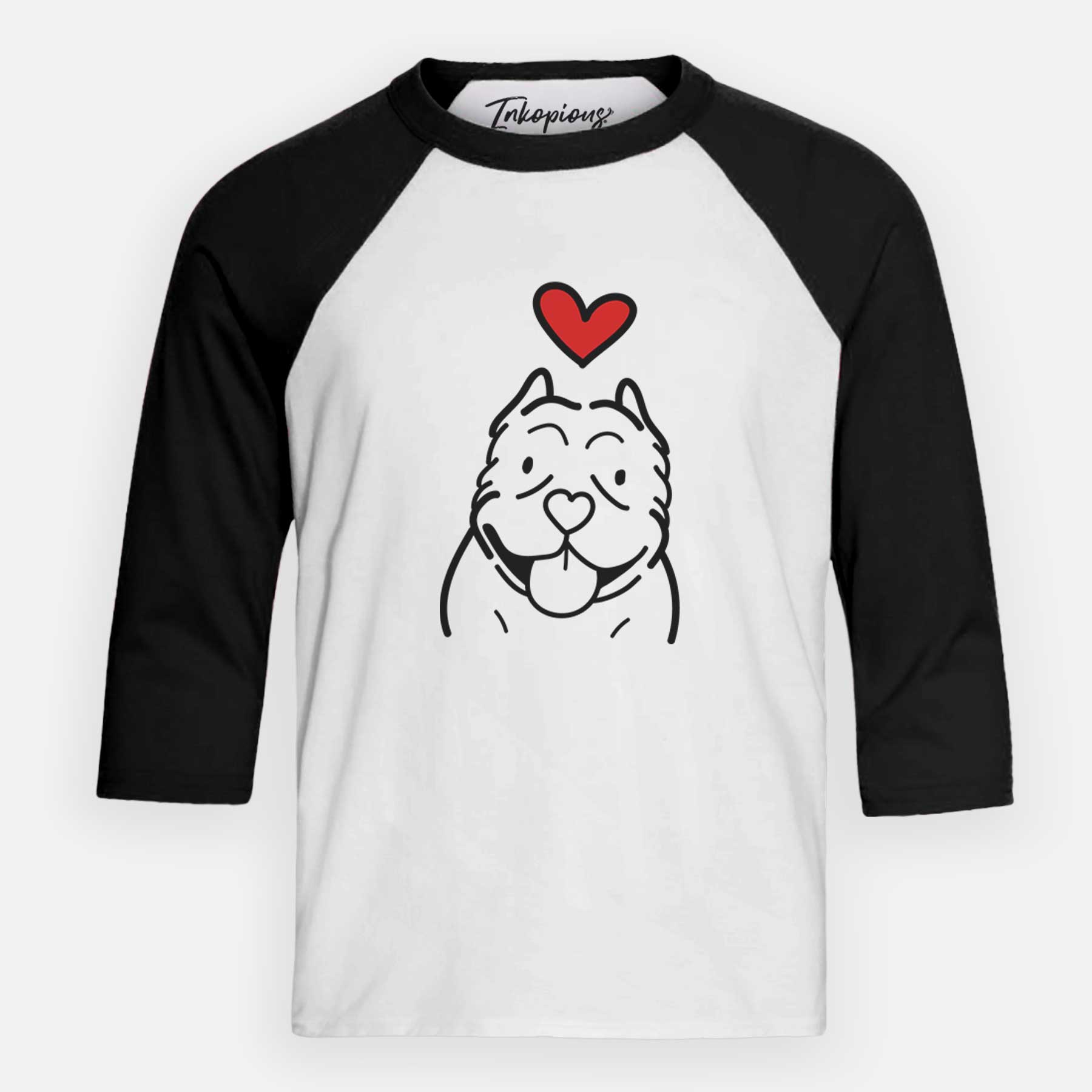 Love Always American Bully - Youth 3/4 Long Sleeve