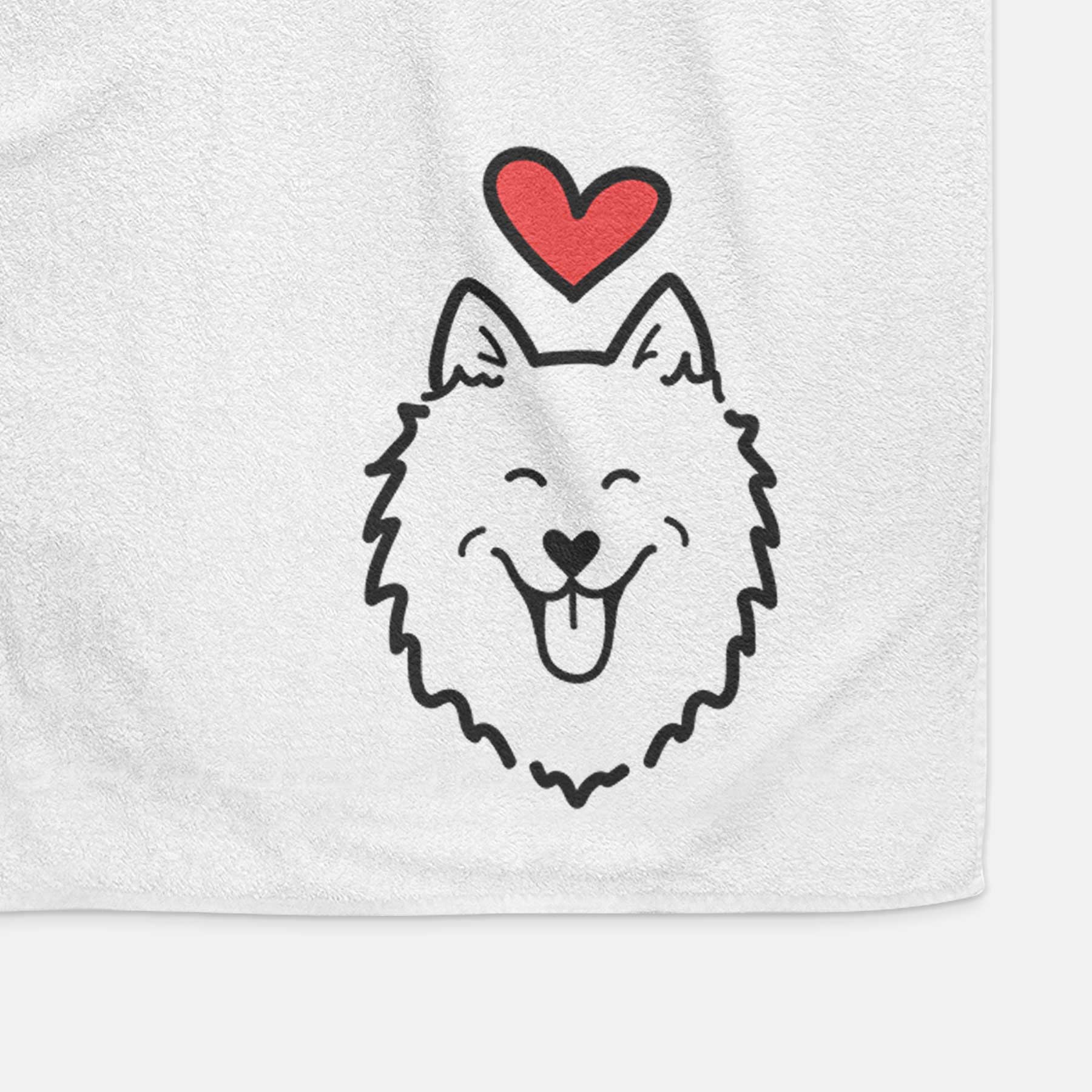 Love Always American Eskimo - Decorative Hand Towel