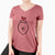 Love Always American Eskimo - Women's V-neck Shirt