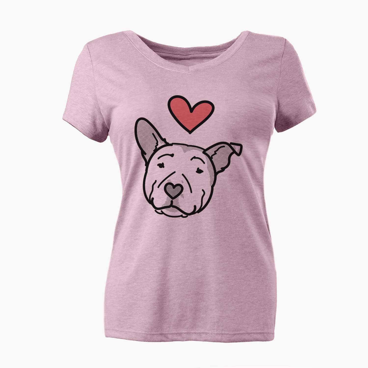 Love Always Pitbull - Archer - Women's V-neck Shirt