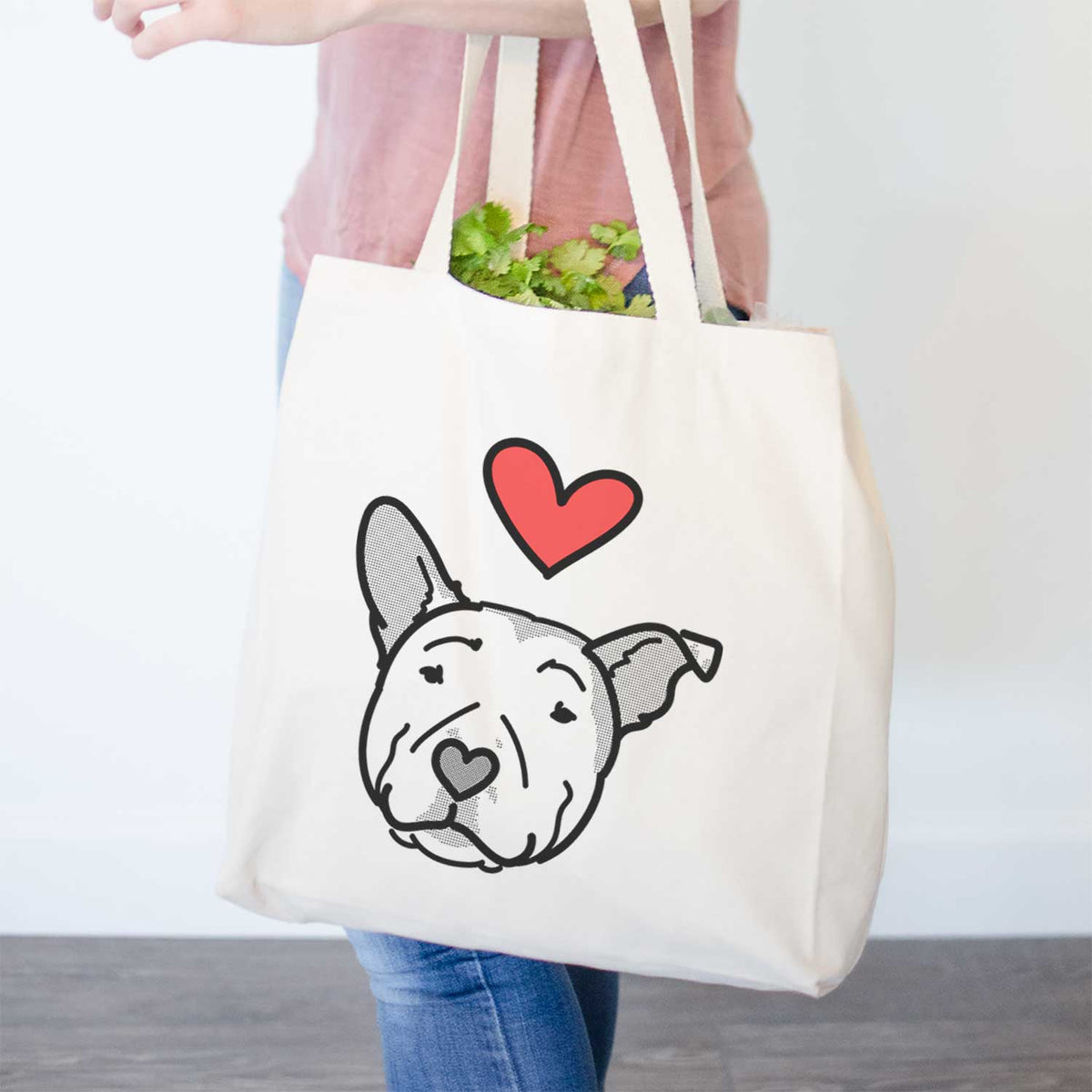 Love Always Pitbull - Archer - Tote Bag