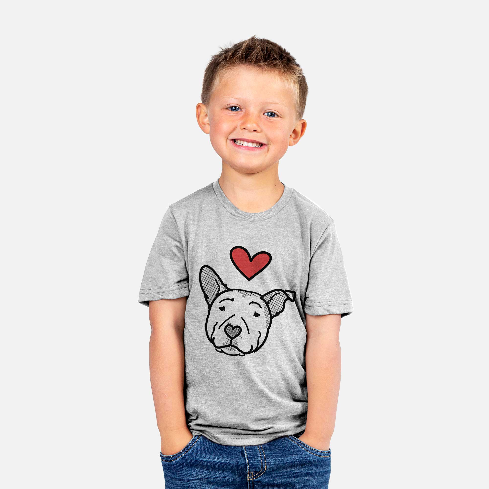 Love Always Pitbull - Archer - Kids/Youth/Toddler Shirt