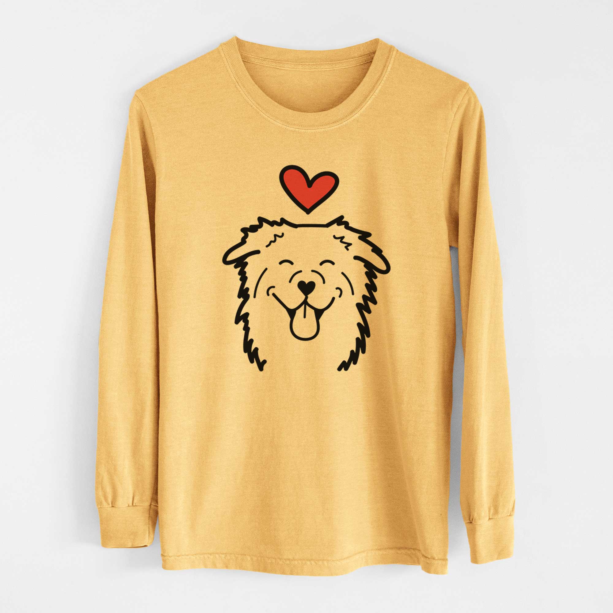 Love Always Australian Shepherd - Heavyweight 100% Cotton Long Sleeve