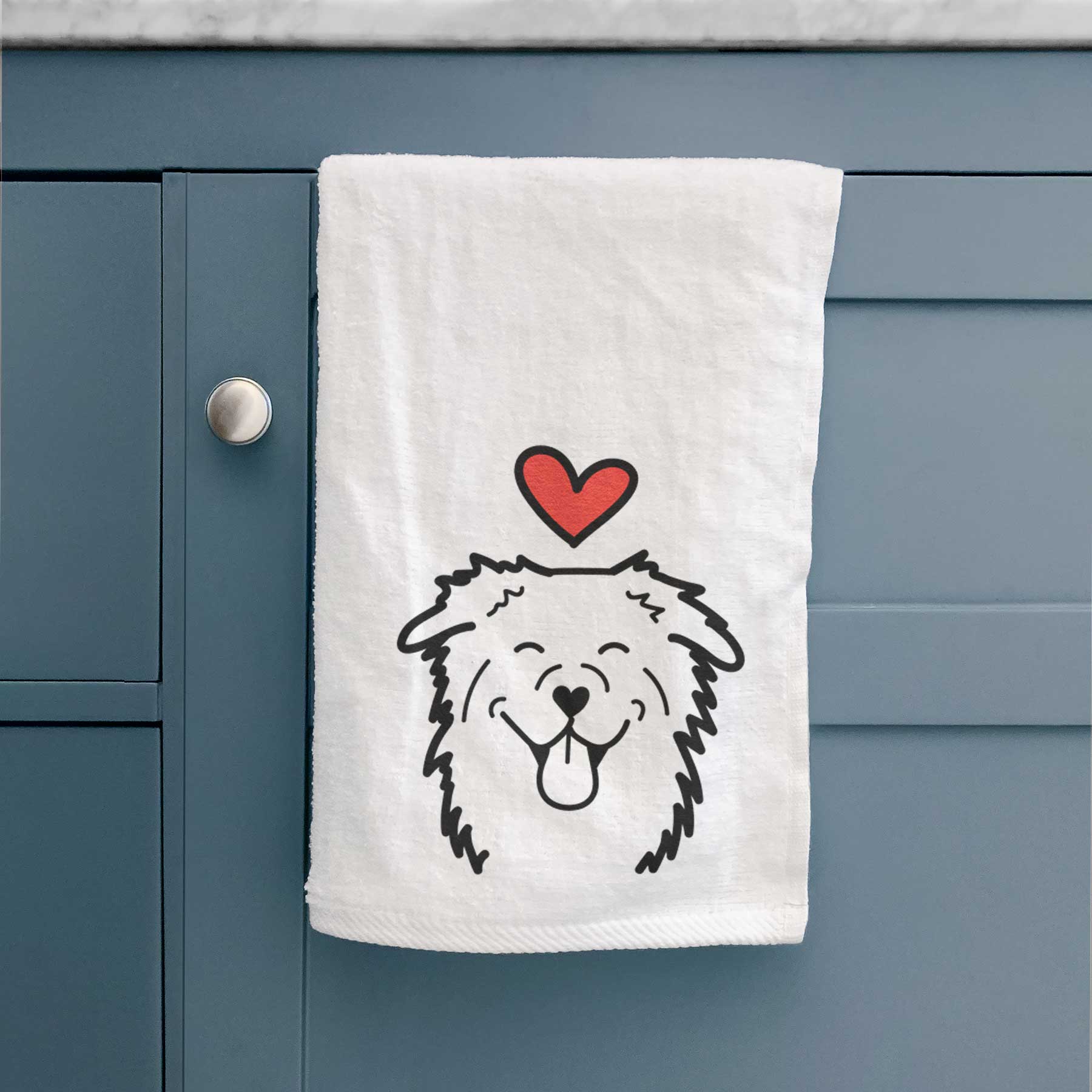 Love Always Australian Shepherd - Hand Towel