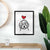 Love Always Aussiedoodle Art Print