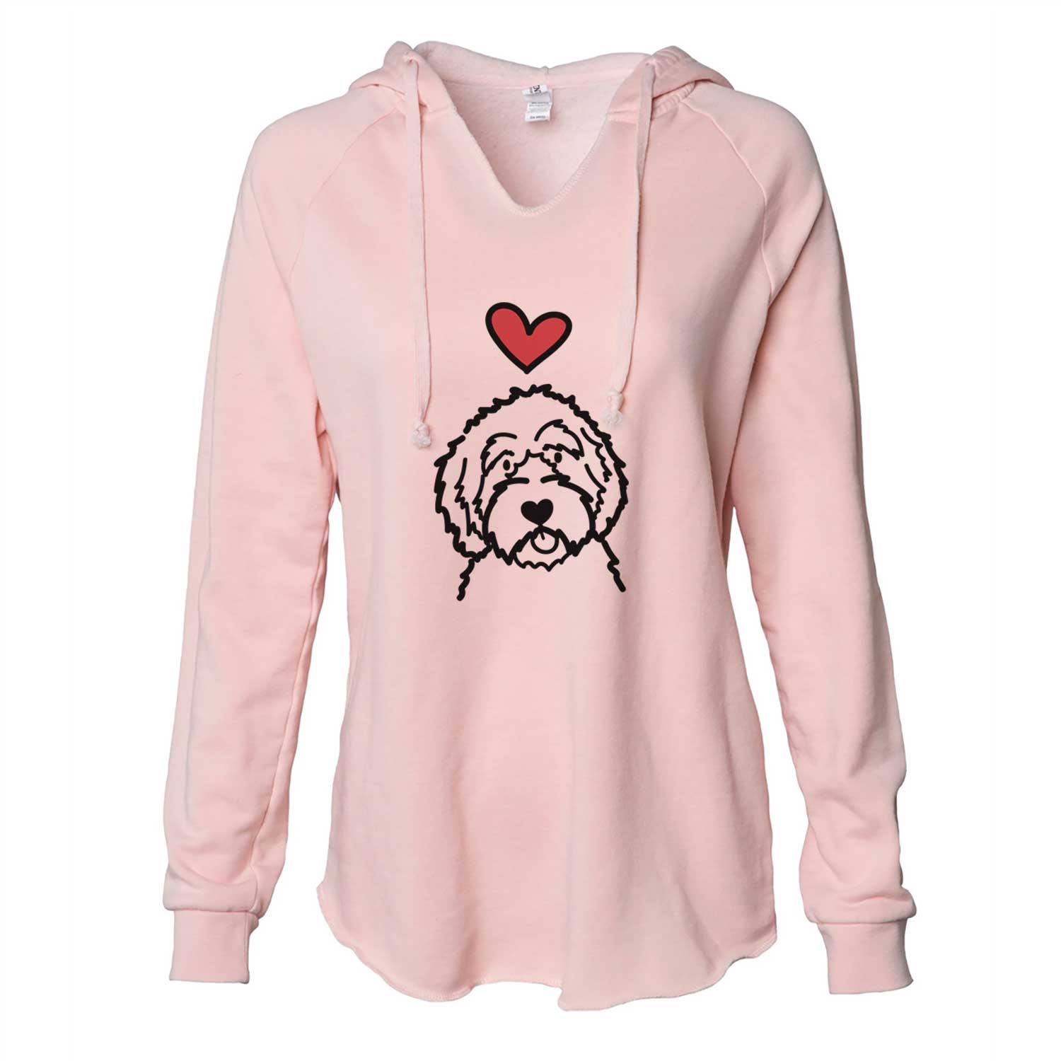 Love Always Aussiedoodle - Cali Wave Hooded Sweatshirt